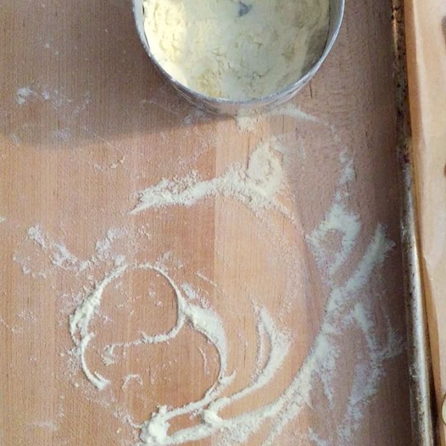 Homemade orecchiette. Dough twice as much fancy durum flour as very