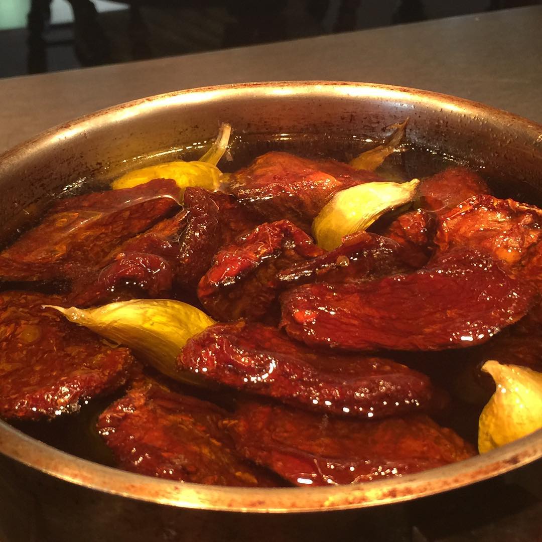 Sun dried tomato and garlic confit Lauren Groveman
