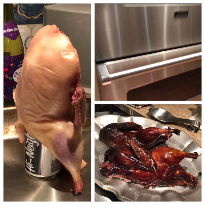 Roast duck. A perfect example of how we shouldn’t let first impressions limit our imaginations about the prospects of potential. Pale can, with the right moves and commitment, become so vibrant